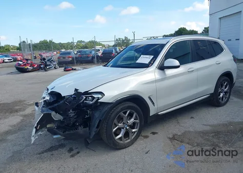 2024 BMW X3 Sdrive30I из США, поврежденный, VIN 5UX43DP03R9T83445